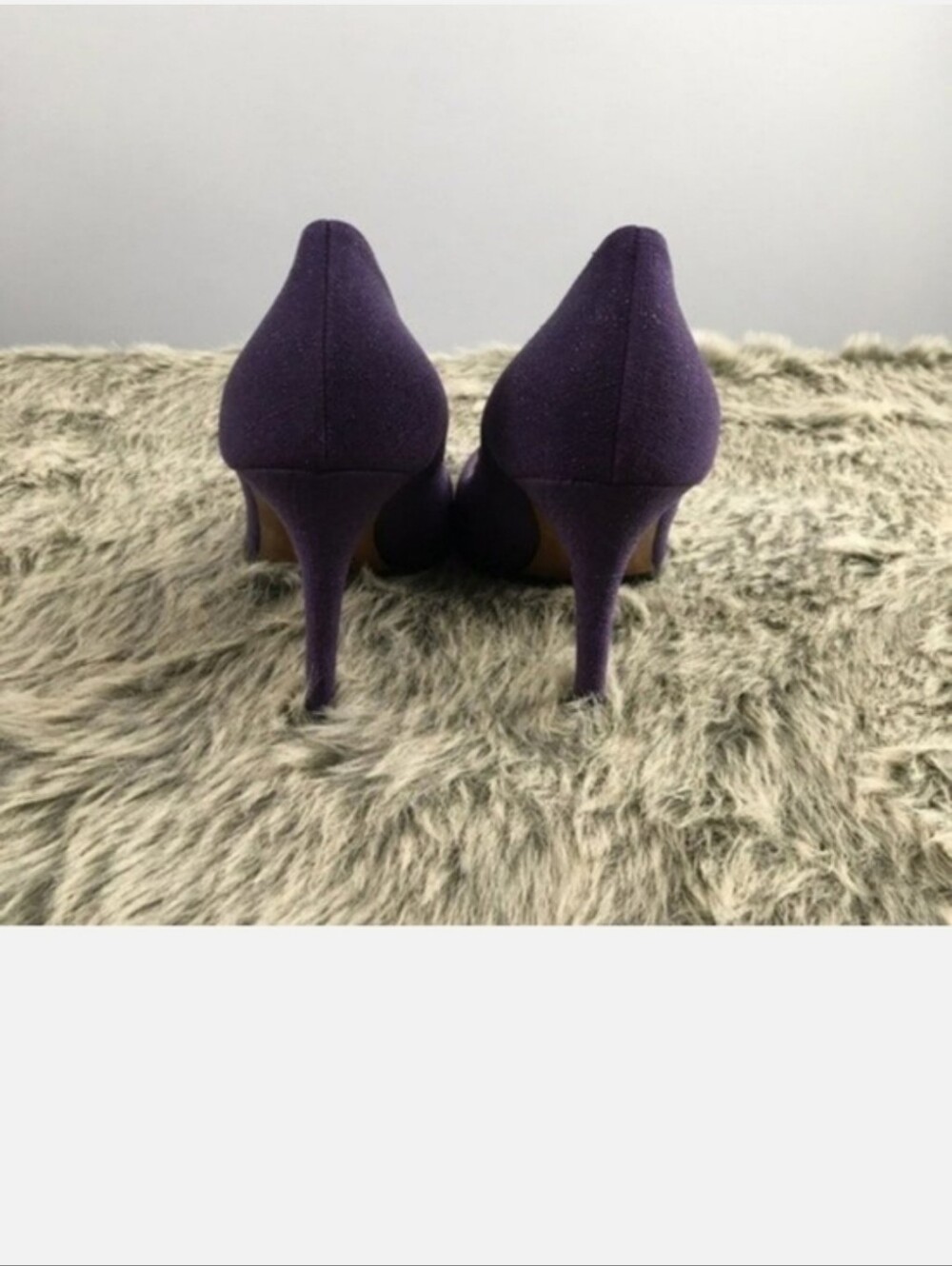 Aquatalia Purple Pointed-Toe High Heel Pumps - Picture 11 of 14